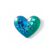 Pocket Heart - Blue/Teal