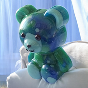 Teddy Bear | Blue Green Teal