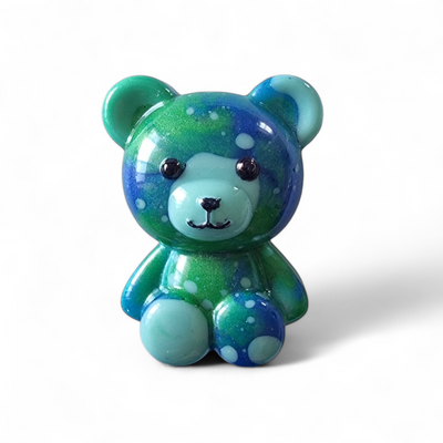 Teddy Bear | Blue Green Teal