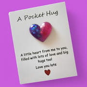 Pocket Heart - Purple/Pink