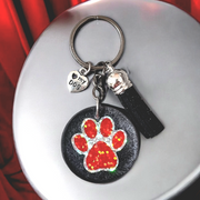 Paw Print Keychains | CHOOSE COLOUR